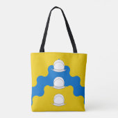 Shire of Rio de las Animas Popace Badge トートバッグ (裏面)