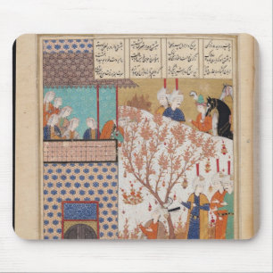 Shirinの宮殿の前のKhosro マウスパッド