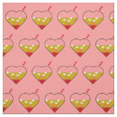 Shirleyの寺院のハート ファブリック (見本)