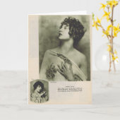 Shirleyの石大工1924年 カード (黄色い花)