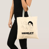 Shirleyアンジャクソンのトートの背部 トートバッグ (正面(商品))