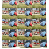 Shirleyテイラー著カヌーそしてカヤック シャワーカーテン (正面)