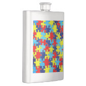 Shirleyテイラー著自閉症の認識度パズル フラスク (右)