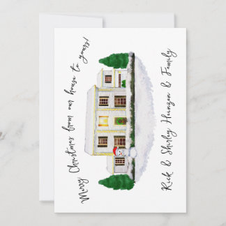 Shirley flat card 招待状