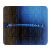 Shirley Taylorがドロップするストリーム カッティングボード (正面)