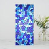 Shirley Taylorによるブルーステンドグラスの色合い (スタンド正面)