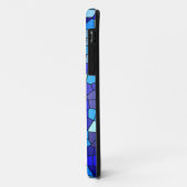 Shirley Taylorによるブルーステンドグラスの色合い Case-Mate iPhoneケース (裏面/左)