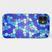 Shirley Taylorによるブルーステンドグラスの色合い Case-Mate iPhoneケース (裏面(横))