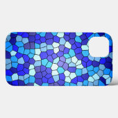 Shirley Taylorによるブルーステンドグラスの色合い Case-Mate iPhoneケース (裏面 (横))