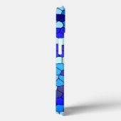 Shirley Taylorによるブルーステンドグラスの色合い Case-Mate iPhoneケース (裏面 / 右)