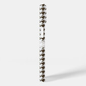 Shirley Taylorによる千鳥格子のブラウンコンビネーション Case-Mate iPhoneケース (裏面 / 右)