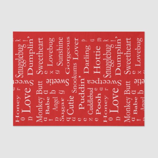 Shirley Taylorによる愛称の条件 薄葉紙 (正面)