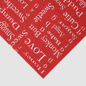 Shirley Taylorによる愛称の条件 薄葉紙 (詳細)