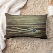 Shirley Taylorによる木目テクスチャ ランバークッション (ブランケット)