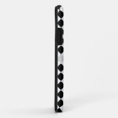 Shirley Taylorによる白黒ダイヤモンドパターン Case-Mate iPhoneケース (裏面/右)