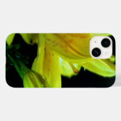 Shirley Taylorによる風の効果を持つ黄色のユリ Case-Mate iPhoneケース (裏面 (横))