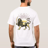 Shiroのkhorshid及び詩 Tシャツ (裏面)