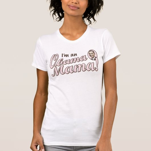 Shirtオバマのママ Tシャツ (正面)