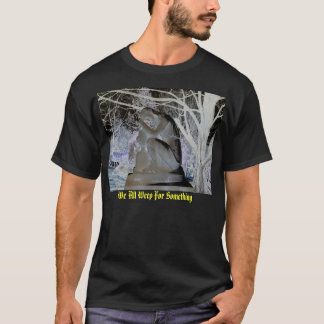 Shirt泣く女性 Tシャツ