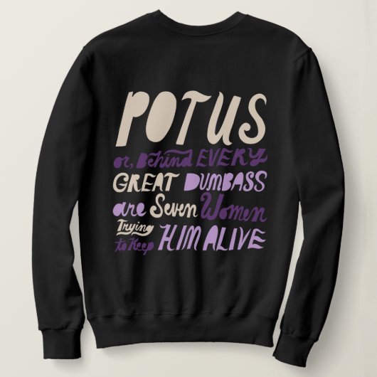 Shirt 01 スウェットシャツ (デザイン裏面)