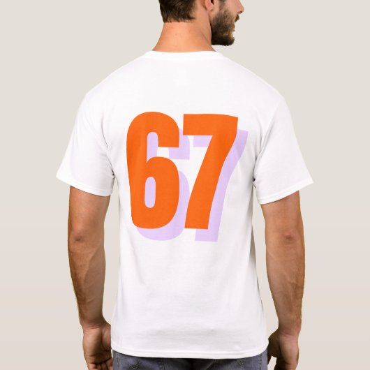 Shirt 67  tシャツ (裏面)