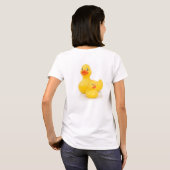Shirt Bママ(アヒルは支持します) Tシャツ (裏面フル)