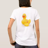 Shirt Bママ(アヒルは支持します) Tシャツ (裏面)