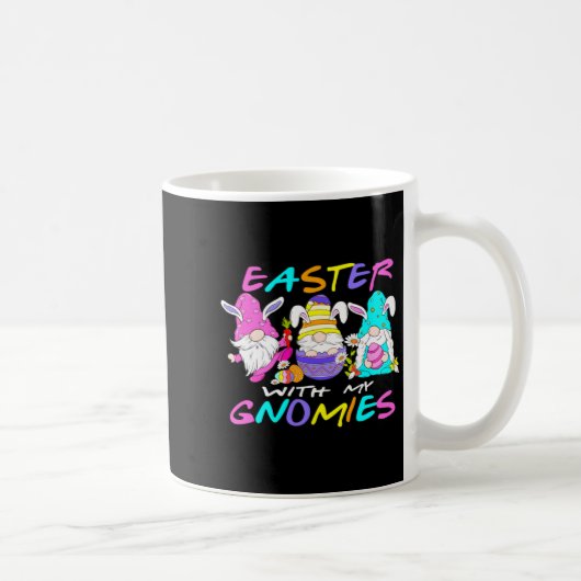 Shirt Easter Gnomies Easter Gnomes Easter コーヒーマグカップ (右)