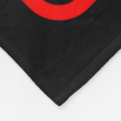 Shirt Emotional Support Human Halloween Costume フリースブランケット (角)