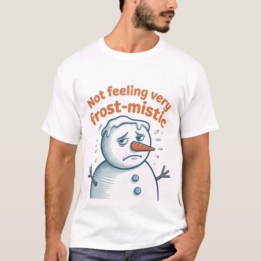 Shirt | Funny Snowman Christmas Tee | Winter Humor Tシャツ (正面)