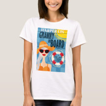Shirt Granny on By Harper Lin Book Cover（船上のシャツおばあ