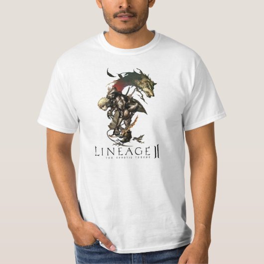 Shirt Lineage 2 dagger dark elf Tシャツ (正面)