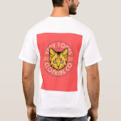 Shirt logo hai cat kaT-Shirt Tシャツ (裏面)