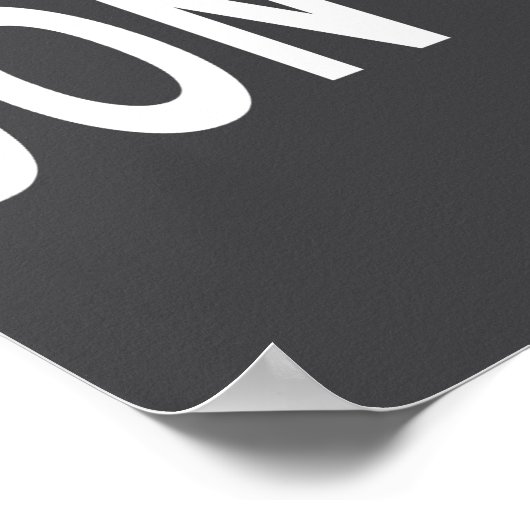 Shirt That Says Don't  ポスター (角)