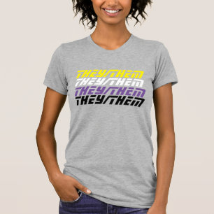 Shirt/Thes Nonbinary Ronzs Tシャツ