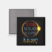 Shirt Total Solar Eclipse 2017 マグネット (正面/裏面)