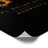 Shirt Total Solar Eclipse Nebraska 2017 ポスター (角)