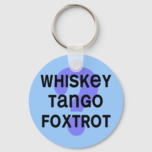 SHIRT_wiskey_tango_foxtrot キーホルダー (正面)