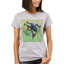 shirtBの私の2つの芸術家のラベル