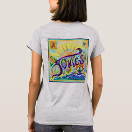 shirtBの私の2つの芸術家のラベル Tシャツ
