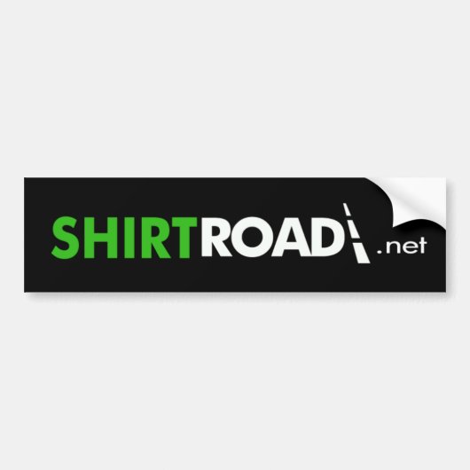 ShirtRoad.netのバンパーステッカー バンパーステッカー (正面)