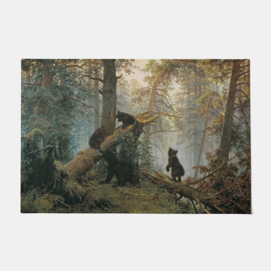 Shiskin's Forest art door mat ドアマット (正面)