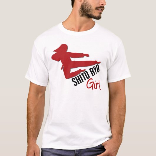 SHITO RYUの女の子1.1 Tシャツ (正面)