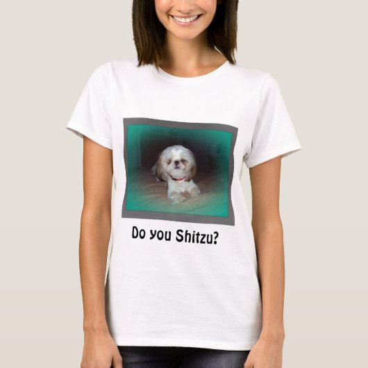 Shitzuか。 Tシャツ (正面)