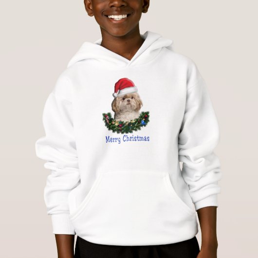 ShitzuクリスマスTシャツ (正面)