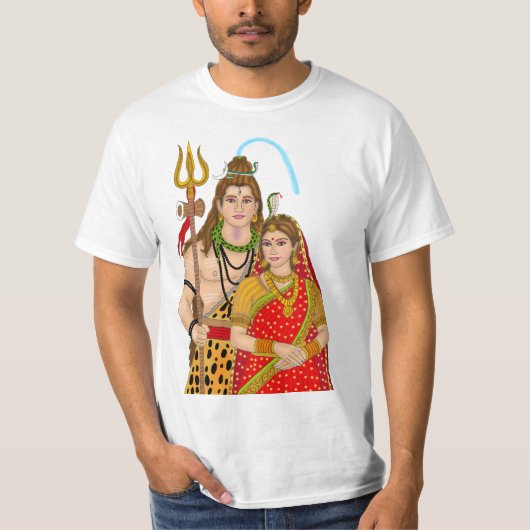 Shiv Parvati Tシャツ (正面)