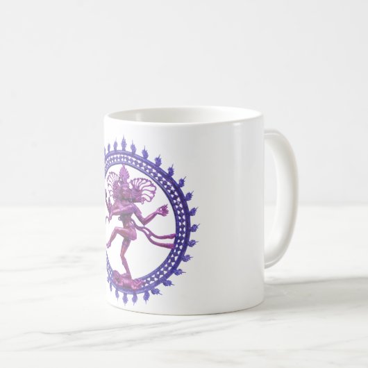 Shivaのダンスのマグ コーヒーマグカップ (正面右)