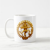 Shivaのダンス コーヒーマグカップ (左)