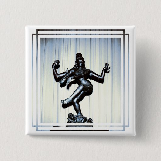 Shivaヒンズー教のPin 缶バッジ (正面)