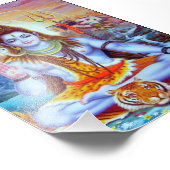 Shivaプリント(4" x 6") – バージョン1 フォトプリント            (角)